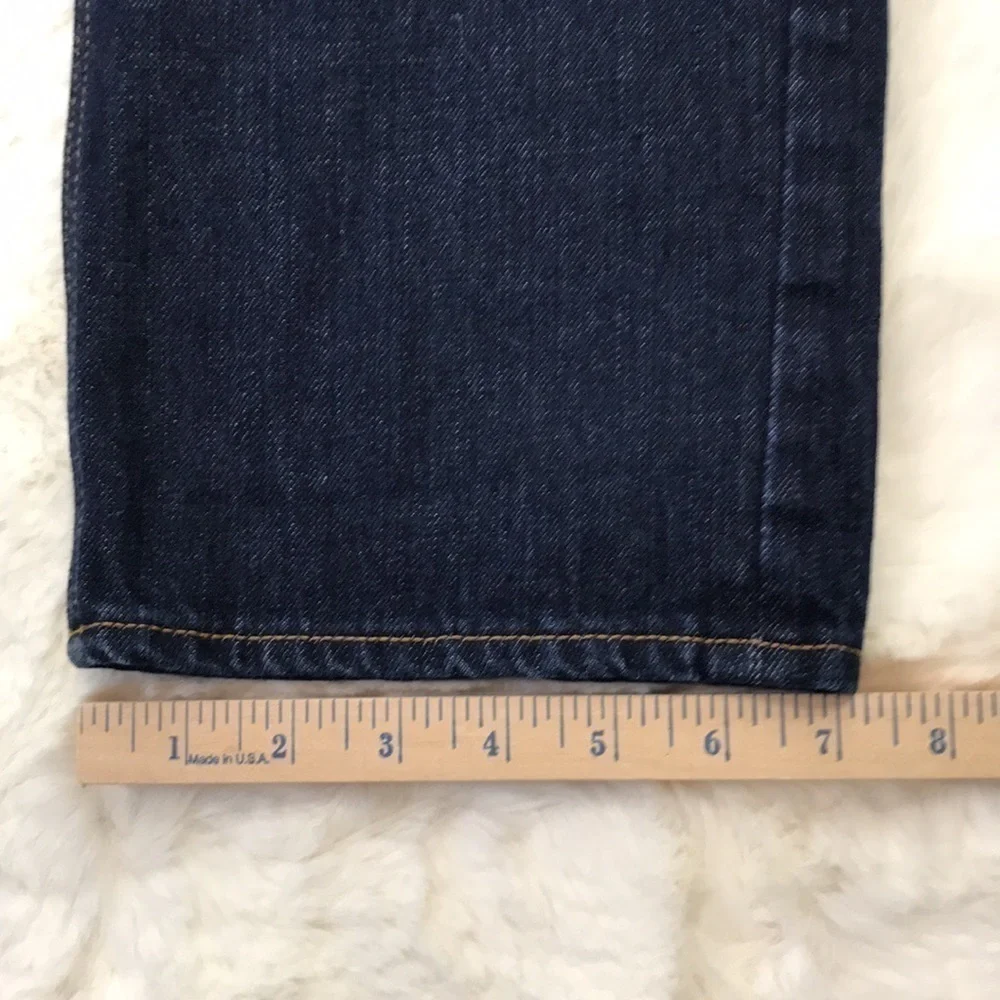 J. Crew Men’s Sutton Dark Blue Jeans Size 35